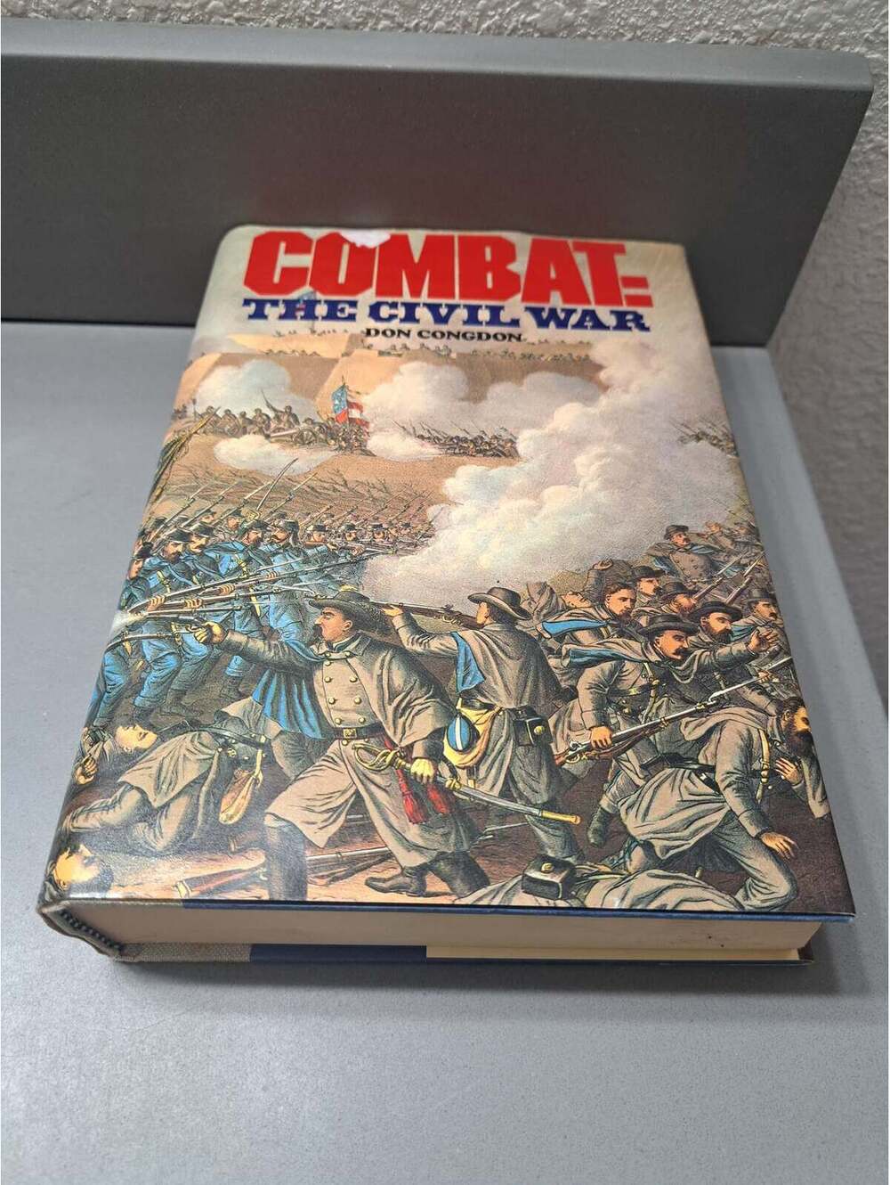 Vintage 1985 edition of Combat: The Civil War by Don Congdon